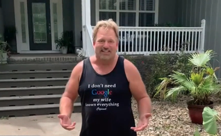 John Rabur é morador do Alabama, uma das regiões afetadas pelo furacão Sally nos EUA. (Foto: FOX10 News)