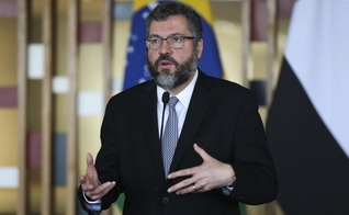 O ministro das Relações Exteriores do Brasil, Ernesto Araújo. (Foto: Agência Brasil)