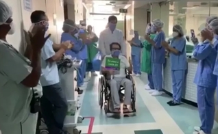 Médico que contraiu Covid-19 trabalhando se recupera após 38 dias em hospital na PB: ‘um milagre’. (Foto: Tv Cabo Branco/Reprodução)