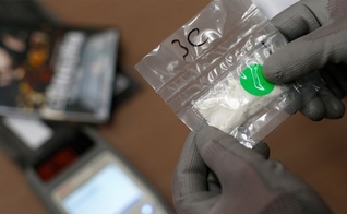 Embalagem de cocaína. (Foto: Phil Walter/Getty Images)