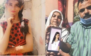 Arzoo Raja (à esquerda) tem apenas 13 anos e foi sequestrada e forçada a se casar com seu próprio sequestrador, um muçulmano de 44 anos, no Paquistão Sua faília (à direita) aguarda a resolução completa do caso. (Foto: Daily Pakistan)