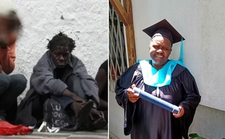 Silvia Regina foi resgatada da Cracolândia e se formou em Missões. (Foto: Nilton Fukuda/Estadão Conteúdo|Fernanda Toyonaga/Facebook)