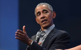 O ex-presidente Barack Obama durante evento em Munique, na Alemanha. (Foto: Christof Stache/AFP)