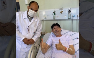 Pastor Jorge Linhares ficou 18 dias internado devido a Covid-19. (Foto: Instagram/Jorge Linhares)