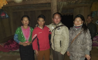 Sung A Khua e sua família agora estão sob vigilância das autoridades vietnamitas. (Foto: International Christian Concern)
