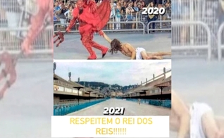 Postagem de Pedrinho que gerou polêmica. (Imagem: Reprodução)