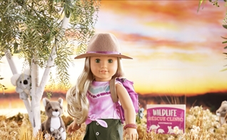 Kira Bailey, a Garota do Ano, 2021, da American Girl (Foto: Divulgação Mattel)