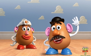 Personagens Sr. e Sra. Cabeça de Batata. (Foto: Divulgação Disney Pixar/Hasbro)