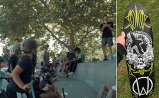 Grupo compartilha o Evangelho com jovens em espaços abertos durante a pandemia. (Foto: Reprodução / The Whosoevers)