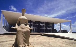 Sede do Supremo Tribunal Federal (STF), em Brasília. (Foto: Orlando Brito/VEJA)