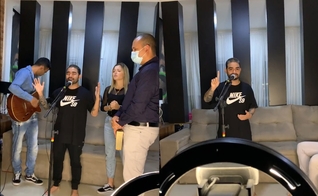 Yudi disse que sua esperança é um dia reencontrar o pai no Céu. (Foto: Reprodução/Instagram).