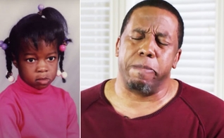Shantaya, morta em atropelamento, e seu pai, Harold McDonald. (Foto: Reprodução / GODTV)