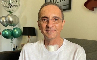A cura de Luiz Antônio foi resultado de oração da família e amigos. (Foto: Arquivo pessoal).