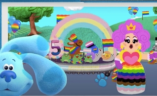 Novo desenho do Nickelodeon, sobre desfile do Orgulho Gay, do Blue's Clues & You, para cantar junto. (Foto: Reprodução/YouTube)