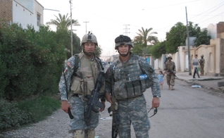 Pete Hegseth em Samarra, no Iraque, em 2006. (Foto: Arquivo pessoal).