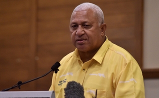 Primeiro-ministro Voreqe Bainimarama. (Foto: Reprodução / Jovesa Naisua)