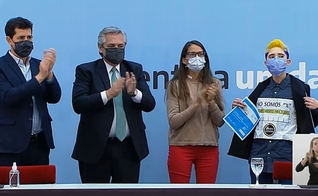 “O estado não deve se preocupar com o gênero de seus cidadãos”, disse o presidente da Argentina, Alberto Fernandez. (Foto: Reprodução/Divulgação)