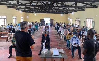 Seminário Bíblico Intensivo da Missão Mãos Estendidas na África. (Foto: MME)