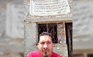 Yuri Perez, em frente a sua casa. (Foto: Reprodução/Youtube)