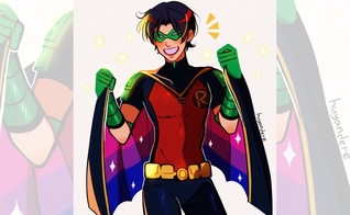 Personagem Robin como bissexual. (Foto: Reprodução / Twitter)