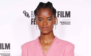 A atriz Letitia Wright, de 27 anos, tem sido aberta sobre sua fé. (Foto: David M. Benett)