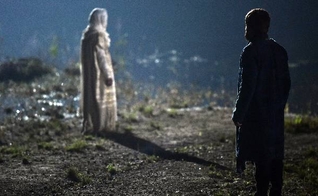 Jacó luta com o Anjo de Deus no vau de Jaboque. (Foto: Blad Meneghel / Record TV)