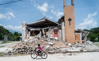 A United MegaCare vai enviar suprimentos de socorro para o país. (Foto: Eginald Louissaint JR/AFP via Getty Images).