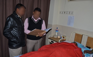 Nitish Kumar sofreu queimaduras por 60% de seu corpo. (Foto: ICC). 