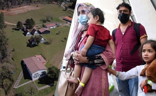 A Missão em Apoio à Igreja Sofredora (MAIS) está construindo a “cidade de refúgio” para acolher os cristãos. (Foto: Missão MAIS/AFP/Montagem Guiame).