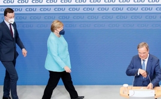 Angela Merkel se despede do cargo de chanceler alemã. (Foto: Reprodução / EPA)