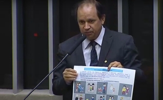 Deputado Eli Borges denunciou material escolar com ideologia de gênero. (Foto: Captura de tela/YouTube)