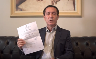  vereador cristão Airton Souza (MDB), da cidade de Canoas (RS), prestou depoimento. (Foto: Reprodução/Instagram).