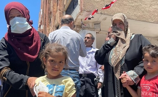 Igreja russa oferece ajuda humanitária a crianças sírias que sofrem. (Foto: Mospat.ru)