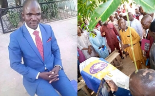 Os muçulmanos também queimaram a casa,  igreja e escola do pastor Yohanna Shuaib. (Foto: Reprodução).