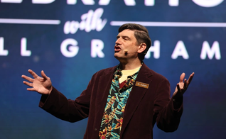 Will Graham em evento de celebração em Des Moines, Iowa, em 3 de outubro de 2021. (Foto: Billy Graham Evangelistic Association)