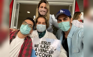 Sara Nemer recebeu alta do hospital nesta sexta-feira (29). (Foto: Reprodução/Instagram).