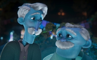 Personagem tio Alberto e Mário, seu companheiro gay. (Foto: Captura de tela/YouTube/Doritos Mexico)
