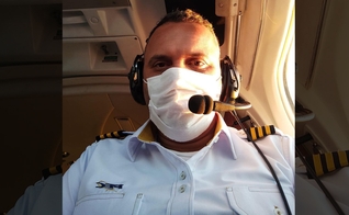 Copiloto Tarciso Pessoa Viana, 37 anos, morreu em acidente. (Foto: Instagram/Reprodução)