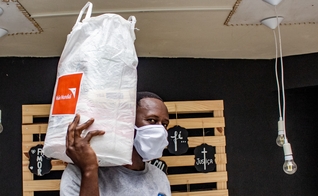  O diretor da Visão Mundial, Welinton Pereira, destacou a ajuda de igrejas e líderes durante a pandemia. (Foto: Visão Mundial).