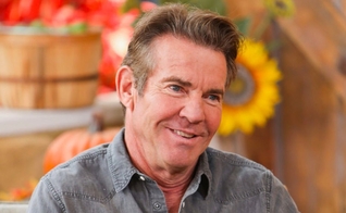 O ator Dennis Quaid. (Foto: Reprodução/Home & Family TV)
