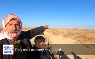 Os ataques estão obrigando os cristãos sírios a abandonarem suas casas. (Foto: Reprodução/CBN News).