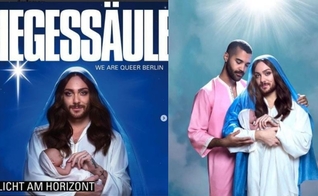 Riccardo Simonetti, embaixador especial das causas ligadas à comunidade LGBT no Parlamento Europeu. (Foto: Montagem Guiame/Instagram Riccardo Simonetti)