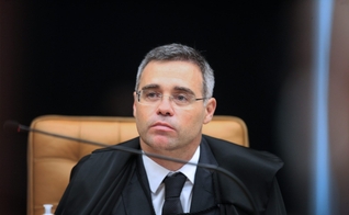 Ministro André Mendonça no encerramento do ano do Judiciário, no STF. (Foto: Rosinei Coutinho/STF)