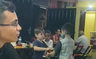 A doação de Heitor, de 7 anos, foi resposta de oração de Gabriel. (Foto: Instagram/Jonathan Pereira). 