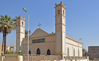 Igreja Presbiteriana em Luxor, Egito. (Foto: Marc Ryckaert / Creative Commons)