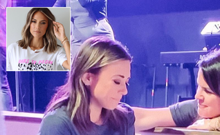 Jana Kramer publica imagens de seu batismo nas águas. (Foto: Montagem Guiame / Instagram Jana Kramer)