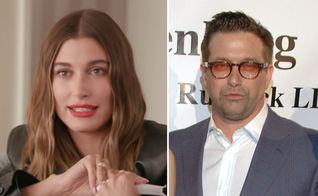 Hailey Bieber; Stephen Baldwin. (YouTube / Hailey Rhode Bieber / Ilya Haykinson / Creative Commons)