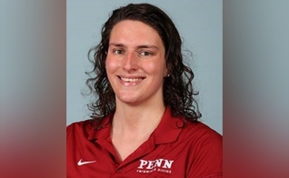 O transgênero Lia Thomas venceu a prova dos 500 metros livre. (Foto: Divulgação/University of Pennsylvania Athletics).