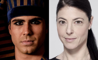 José do Egito, interpretado por Juliano Laham. (Foto: Blad Meneghel / Record). Ministra dos Transportes Merav Michaeli. (Foto: David Azagury / U.S. Embassy Tel Aviv / CC)