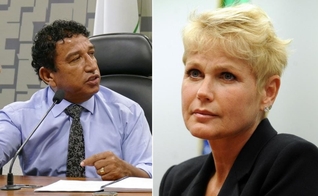 Magno Malta e Xuxa Meneghel. (Foto 1: Flickr/Foto 2: Wikimedia Commons)